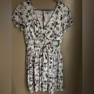 Sky Blue American Eagle V-Neck dress